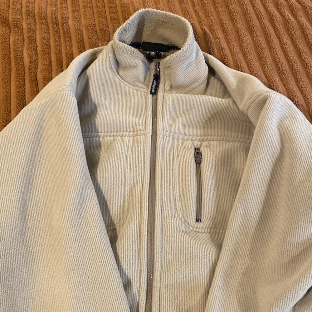 Patagonia Vintage Synchilla Mens L Tan